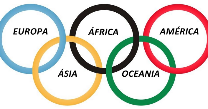 Logotyp för Olympiska spelen